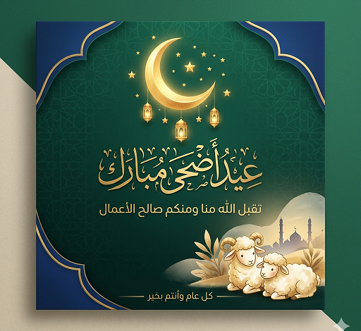 برومبتات احترافية لتصميم صور عيد الأضحى بالذكاء الاصطناعي ستدهشك النتائج