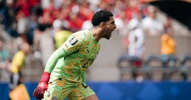 مصطفى شوبير ضمن أفضل 7 حراس في كأس العالم 2026 بعد تألقه أمام بلجيكا