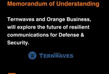 أورنج بيزنس وTERNWAVES توقعان مذكرة تفاهم لتعزيز الاتصالات المرنة في مجالات الدفاع والأمن