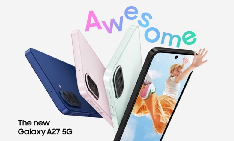 باللون الأسود فقط.. تفاصيل الإصدار الوحيد المتاح من هاتف سامسونج Galaxy A27 الجديد