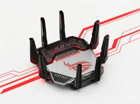 أسوس تفاجئ العالم بأول راوتر Wi-Fi 8.. سرعات تصل إلى 30 جيجابت في الثانية