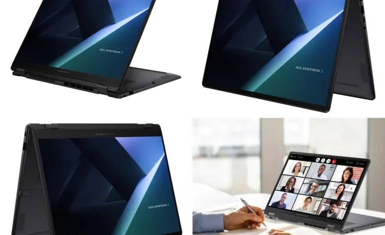 أسوس تكشف عن ExpertBook B5 Flip G2.. لابتوب متحول بذكاء اصطناعي وتصميم 360 درجة