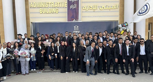 جامعة حلوان الأهلية تدخل عصر التحول الرقمي.. طلاب BIDT يطلقون منصة تجمع كل الخدمات