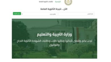 بدون أعطال.. نتيجة الثانوية العامة 2026 برقم الجلوس من موقع الوزارة