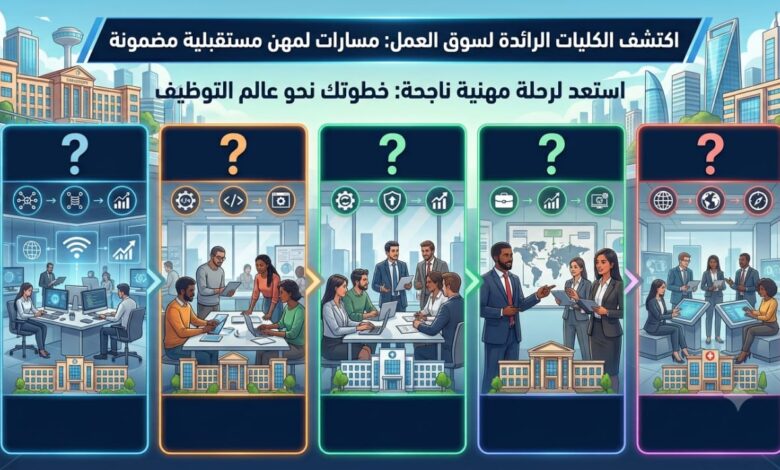 قبل تسجيل الرغبات.. خريطة كليات المستقبل 2026 والتخصصات الأكثر طلبًا في سوق العمل
