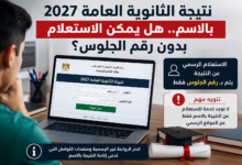 نتيجة الثانوية العامة بالاسم.. هل يمكن الاستعلام بدون رقم الجلوس؟ اعرف الطرق الرسمية للحصول عليها