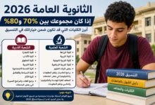إذا كان مجموعك بين 70% و80%.. أبرز الكليات التي قد تكون ضمن خياراتك في تنسيق الثانوية العامة 2026