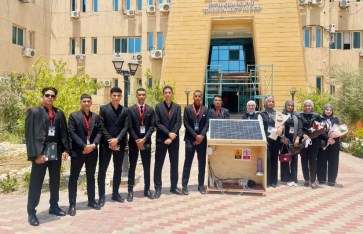 «وقود المستقبل» يخرج من جامعة بني سويف.. طلاب يبتكرون نظامًا لإنتاج الهيدروجين الأخضر من الشمس