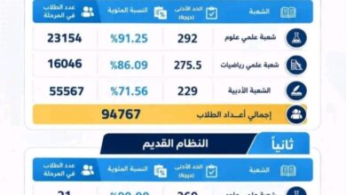 رسميًا.. التعليم العالي تعلن تنسيق المرحلة الأولى 2026 للنظامين الحديث والقديم والحدود الدنيا لجميع الشعب