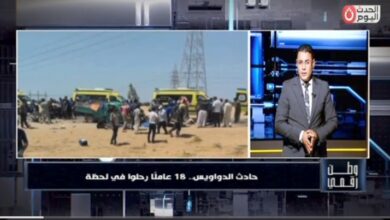 حسن عثمان يفتح ملف حادث الدواويس بالإسماعيلية.. مطالبات بمحاسبة المسؤول عن مصرع 18 عاملاً