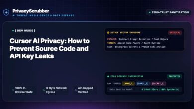Privacy Scrubber تكشف مخاطر تسريب أكواد الشركات ومفاتيح API عبر أدوات الذكاء الاصطناعي