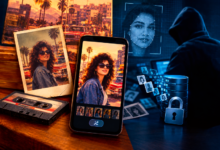 ترند صور الثمانينات يثير مخاوف الخصوصية.. خبير تكنولوجيا يحذر من سرقة بيانات الوجه