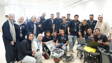 فريق «Assiut Robotics» بجامعة أسيوط يحصد جائزة عالمية عن تصميم روبوت لكشف الألغام