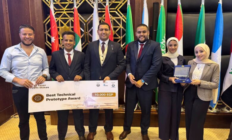 جامعة الدلتا التكنولوجية تواصل تألقها وتحصد الجائزة الكبرى في «مصر تصنع» للعام الثاني