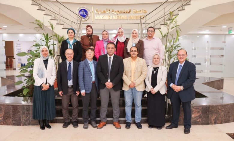 جامعة المنصورة الأهلية تعزز حضورها البحثي دوليًا بشراكة مع معهد ياباني رائد في علوم المواد
