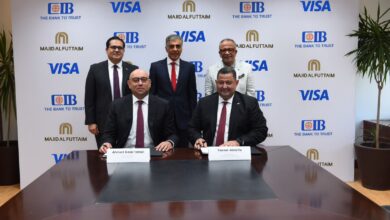 بكاش باك يصل إلى 8% ومكافآت للعملاء.. البنك التجاري الدولي (CIB) وماجد الفطيم وفيزا يطلقون بطاقات SHARE Visa في مصر