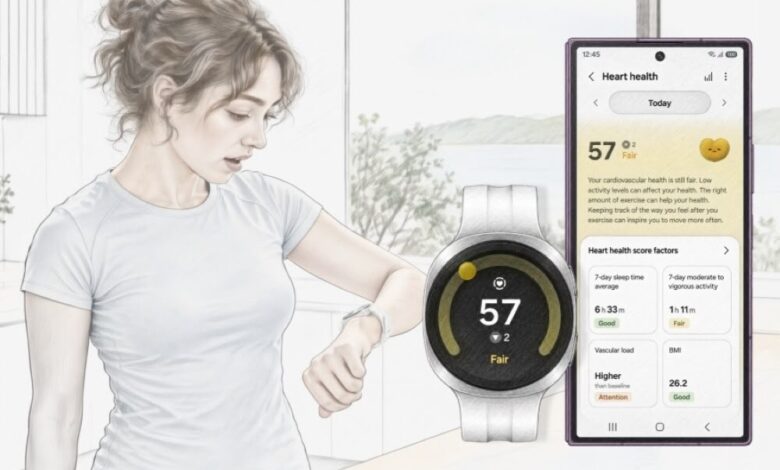 اليوم العالمي للقلب.. كيف تساعد Galaxy Watch في متابعة صحة القلب والوقاية بشكل استباقي؟