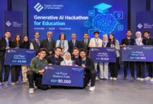 جامعة مصر للمعلوماتية تعلن الفائزين في هاكاثون الذكاء الاصطناعي التوليدي لتطوير التعليم بجوائز 450 ألف جنيه