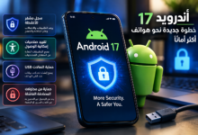 أندرويد 17 يرفع مستوى أمان الهواتف.. حماية جديدة ضد الاحتيال والتجسس واتصالات USB